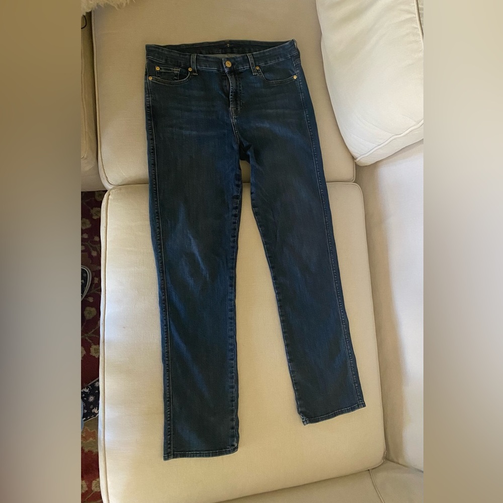7 For All Mankind Kimmie straight leg jeans size 32